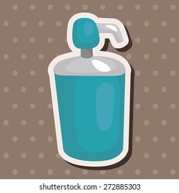 bathroom shampoo theme elements
