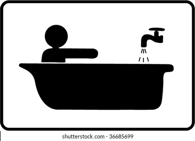 bathroom sign