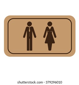 Bathroom sign