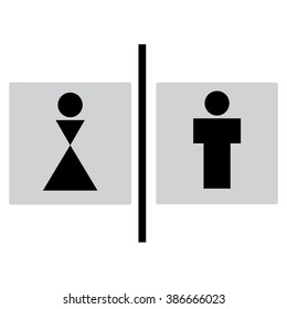 Bathroom signs
