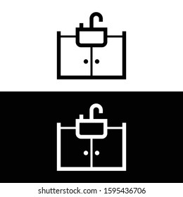 Bathroom sink icon for web and mobile