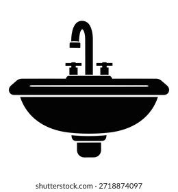 Lavabo de baño dos grifos lavabo fontanería lavarse las manos higiene vanidad