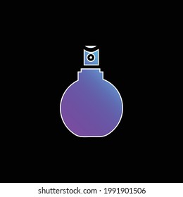 Bathroom Spray Bottle blue gradient vector icon