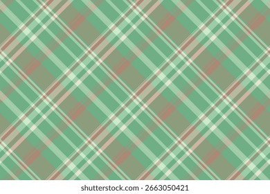 Bathroom tartan pattern check, warm texture background seamless. Baby textile vector plaid fabric in pastel and light colors palette.