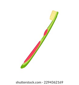 bathroom toothbrush dental cartoon. toothpaste bamboo, teeth glass bathroom toothbrush dental sign. isolated symbol vector illustration