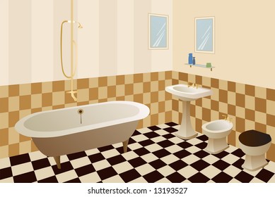 bathroom vector