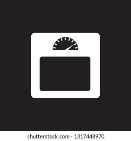 Bathroom weight scale icon. Simple element illustration. Bathroom weight scale symbol design from Pregnancy collection set. Can be used in web and mobile