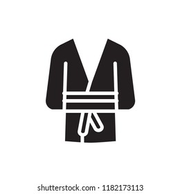 bathrope icon vector glyph style