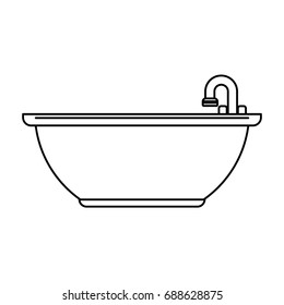 bathtub bathware item icon image 