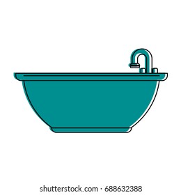bathtub bathware item icon image 