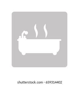 bathtub clean symbol