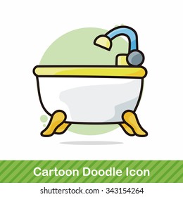 bathtub doodle