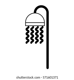 bathtub faucet isolated icon vector illustration design