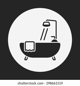 bathtub icon