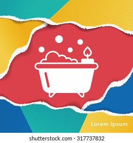bathtub icon