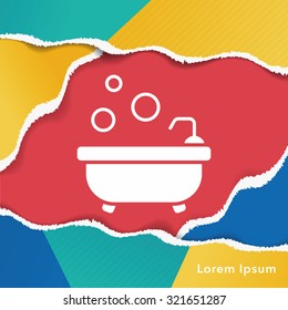 Bathtub icon