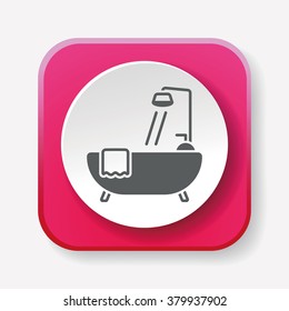 bathtub icon