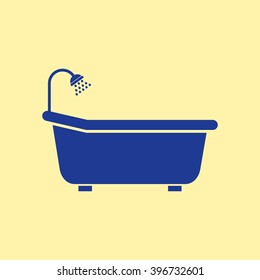 Bathtub Icon.