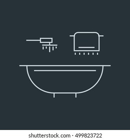 Bathtub icon