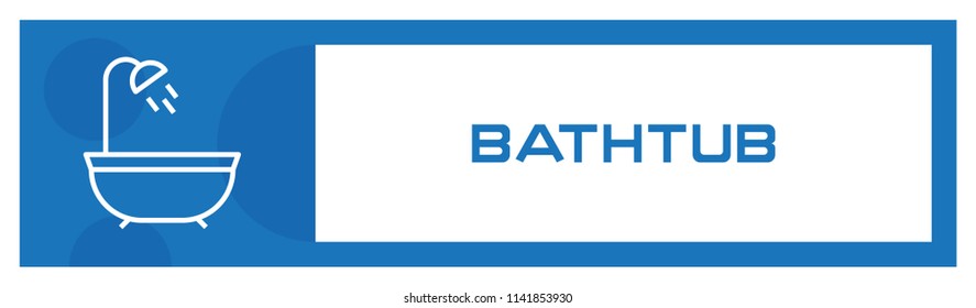 Bathtub Icon Concept