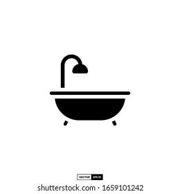 bathtub icon, design inspiration vector template for interface and any purpose