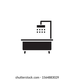 Bathtub icon illustration isolated vector sign symbol