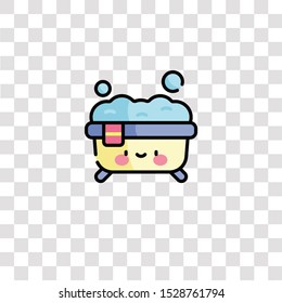 bathtub icon sign and symbol. bathtub color icon for website design and mobile app development. Simple Element from travel collection for mobile concept and web apps icon.
