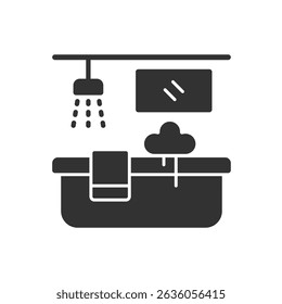 Bathtub Icon Sign Symbol Vector