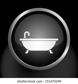 Bathtub Icon Symbol