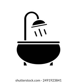 Bathtub icon vector design templates simple and modern