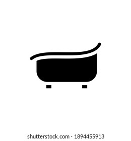 Bathtub icon in vector. Logotype