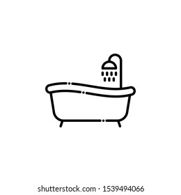 187 Jacuzzi tub icon Images, Stock Photos & Vectors | Shutterstock