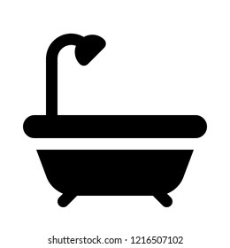 Bathtub with shower