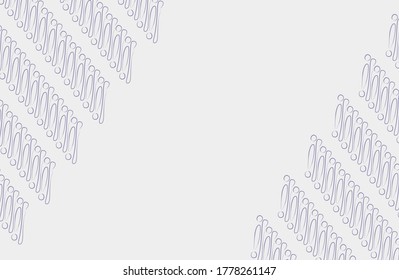 Batik Abstract auf weißem Hintergrund, Vektorgrafik