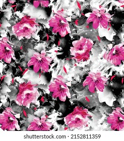 batik backdrop floral pattern print textile smoke fabric