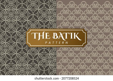 The Batik Classic Pattern for your fashion design, fabric pattern, business and many more 