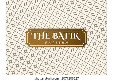The Batik Classic Pattern for your fashion design, fabric pattern, business and many more 