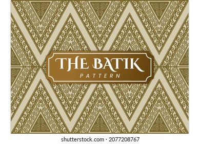 El patrón Batik Classic para su diseño de moda, patrón de tela, negocios y mucho más 