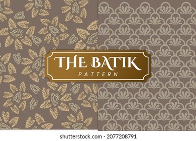 The Batik Classic Pattern for your fashion design, fabric pattern, business and many more 