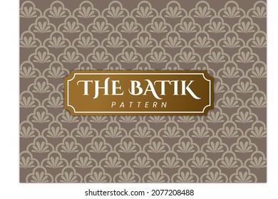 The Batik Classic Seamless Pattern for your fashion design, fabric pattern, business and many more 