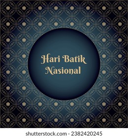batik day background, batik background, free vector batik background