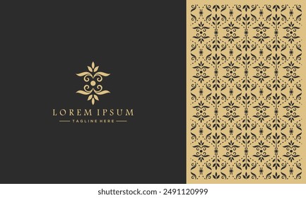 
batik floral pattern art design