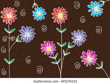 Batik Flower Floral Pattern 
