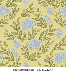 Batik with flower pattern design