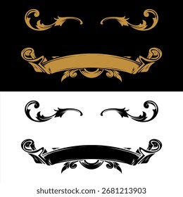 batik frame ornament vector design