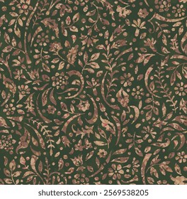 batik geametric pattern print effect