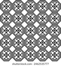 Batik Geometrische nahtlose Muster Kollektion