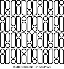 Batik Geometric Seamless Patterns Collection