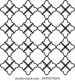 Batik Geometric Seamless Patterns Collection