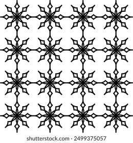 Batik Geometric Seamless Patterns Collection